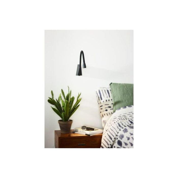 Applique murale moderne noire, Galen, 3W, 3000K LED, avec interrupteur