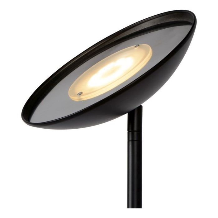 Lampadaire liseuse moderne noir, Zenith, 20W, 3000K LED