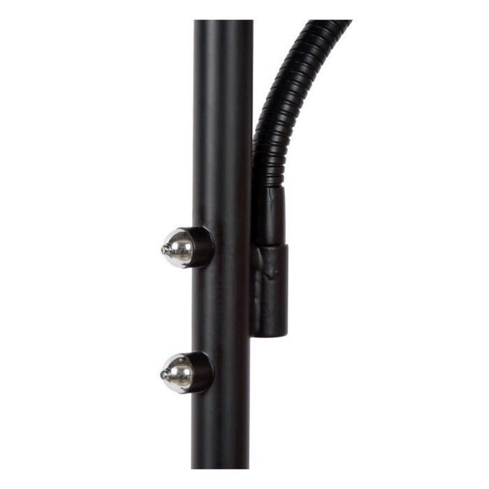 Lampadaire liseuse moderne noir, Zenith, 20W, 3000K LED