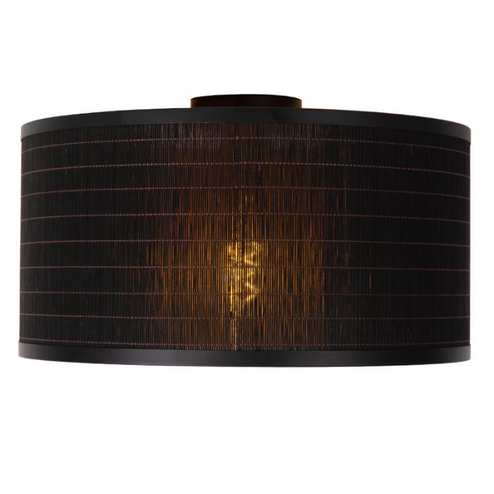 Lampe plafond en bambou noire, Tagalog