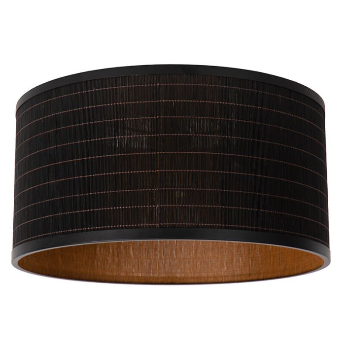 Lampe plafond en bambou noire, Tagalog