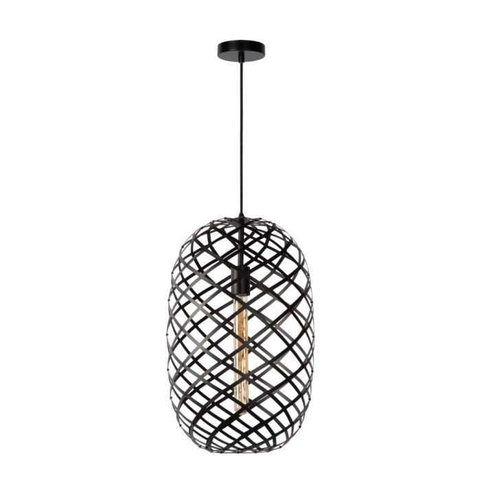 Suspension moderne noire, Wolfram