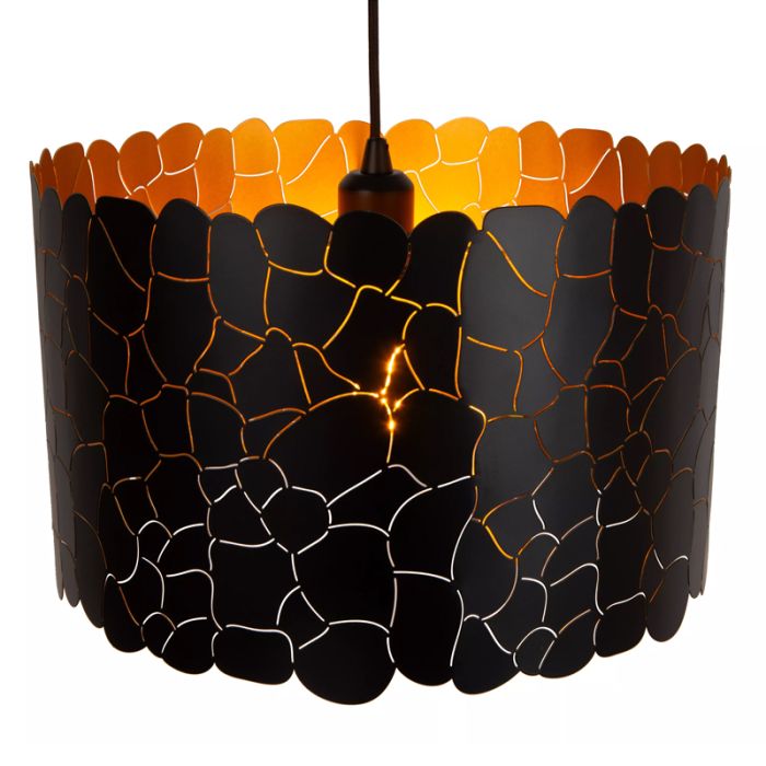 Suspension moderne noire, Almelo