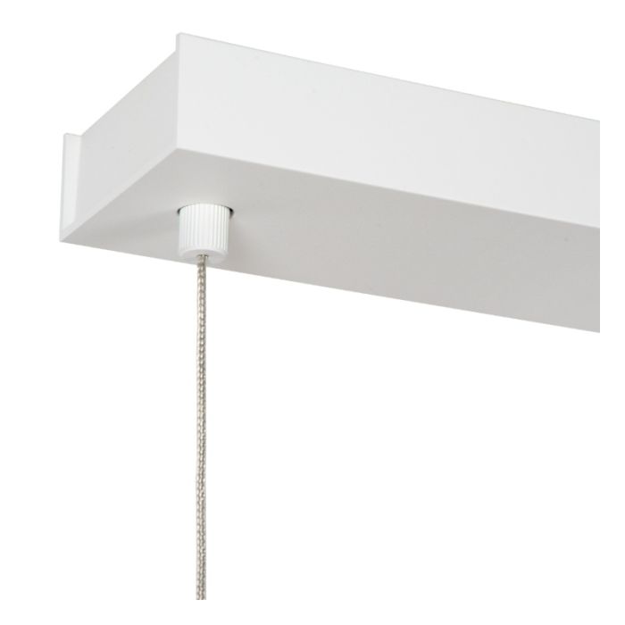 Suspension moderne blanche, Sigma, 36W, 2700K LED