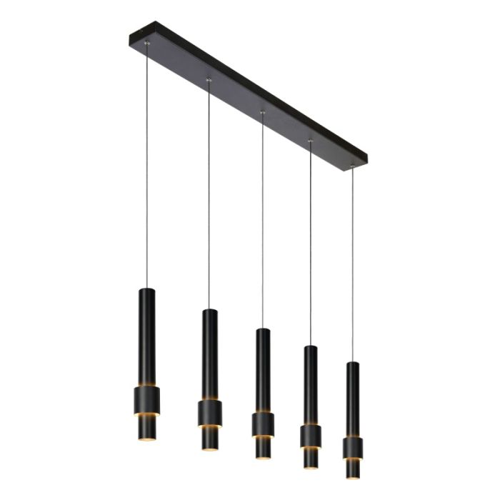 Suspension moderne noire, Margary, 4,2W, 2700K LED