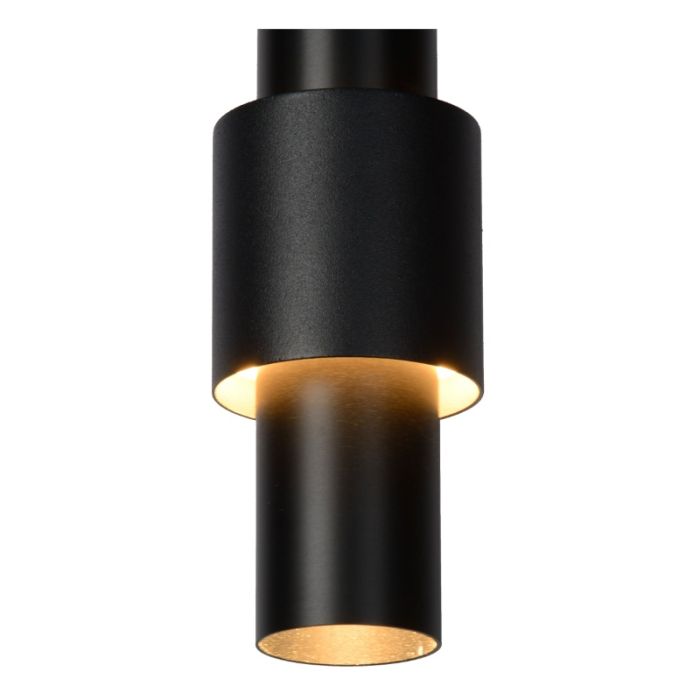 Suspension moderne noire, Margary, 4,2W, 2700K LED