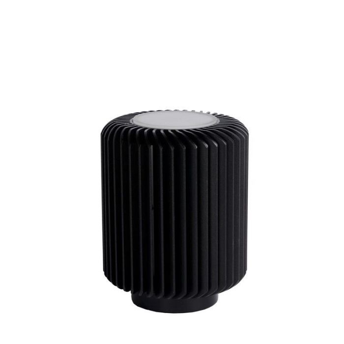 Lampe de table moderne noire, Turbin, 5W, 3000K LED, avec interrupteur