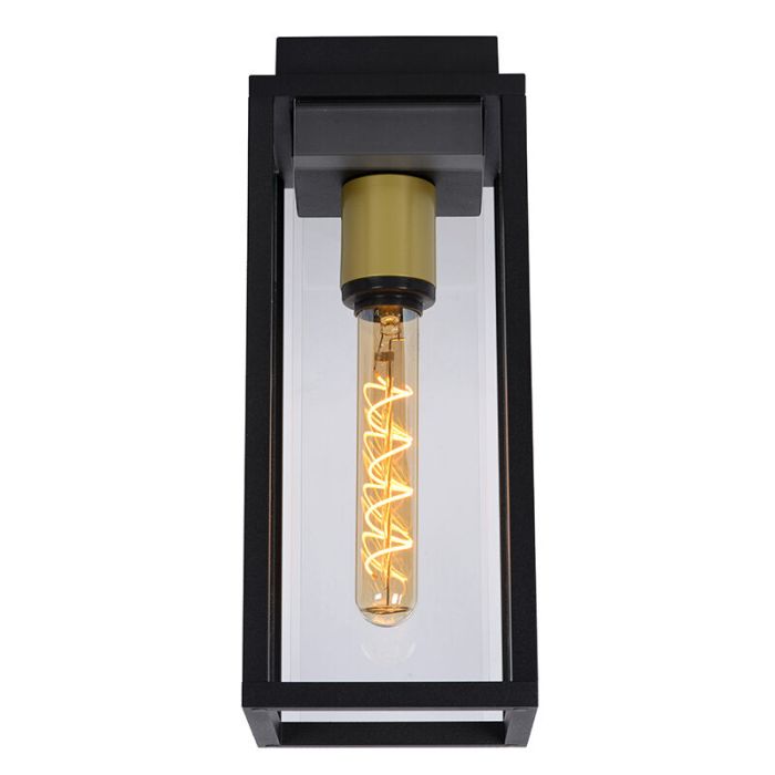 Luminaire extérieur classique noir, Laurens, IP54
