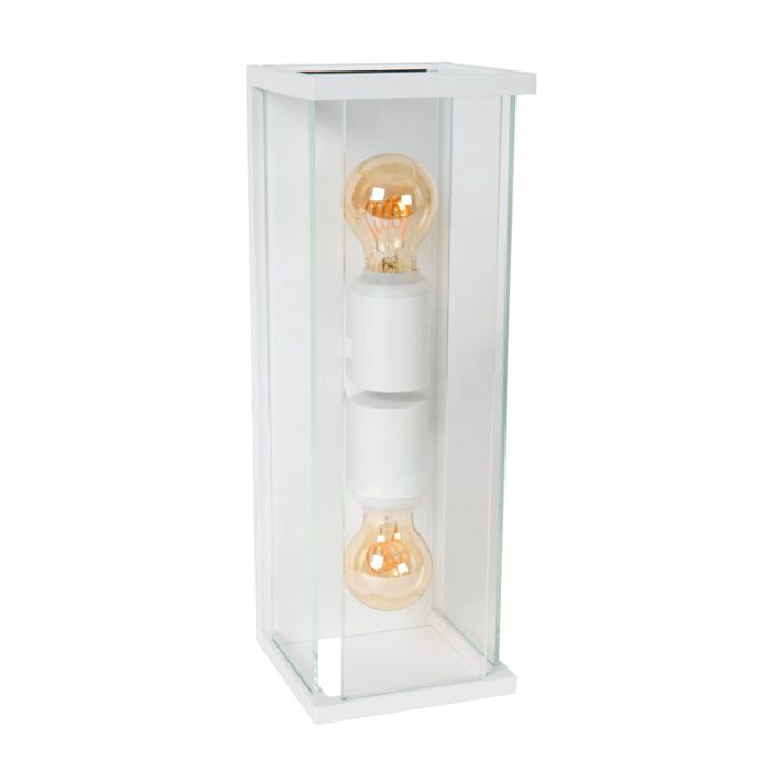 Luminaire extérieur moderne blanc, Claire, IP54