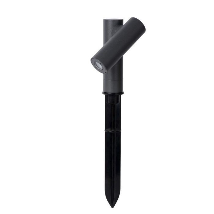 Spot à piquer extérieur moderne anthracite, Tatum, 4,5W, 3000K LED, IP65