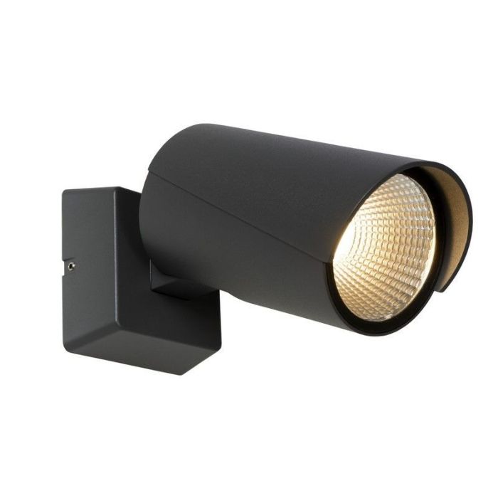 Luminaire extérieur moderne anthracite, Manal, 12W, 3000K LED, IP65