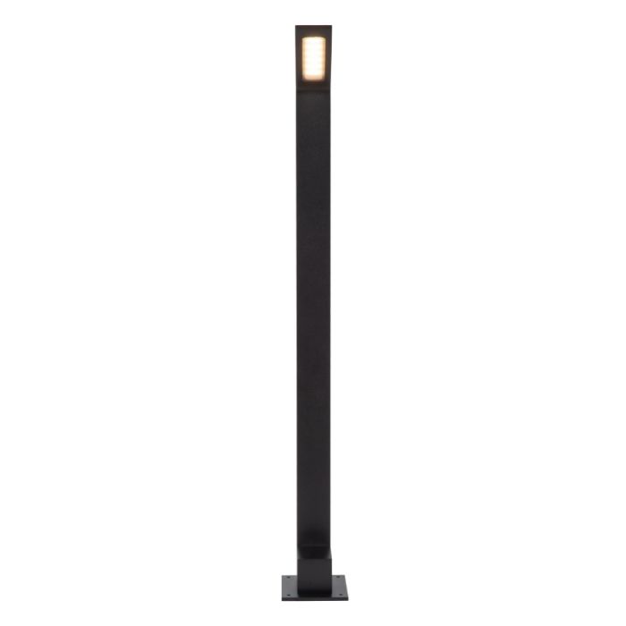 Luminaire extérieur moderne noir, Lawford, 6W, 3000K LED, IP54