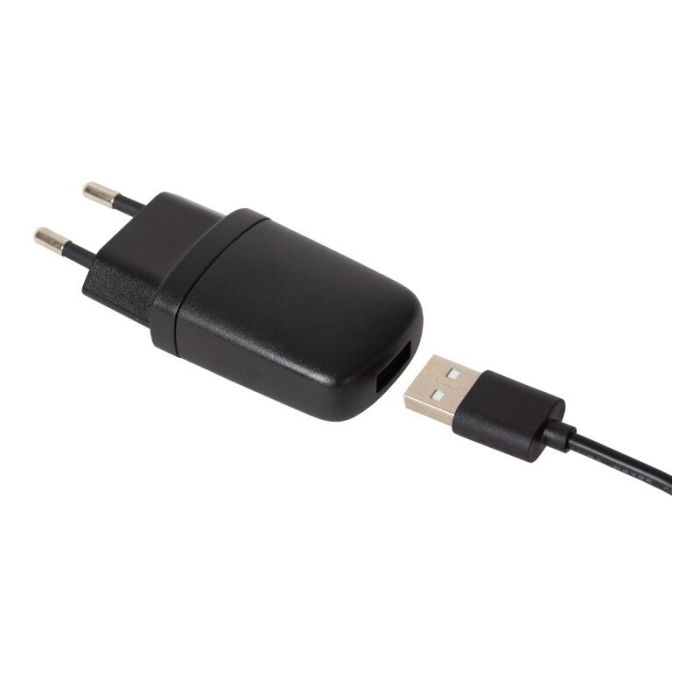 Lampe de table rechargeable moderne noire, Stirling, 3W, 2700K LED, avec variateur tactile