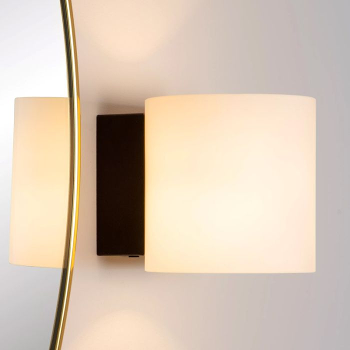 Applique murale moderne blanche, Jelte, IP44