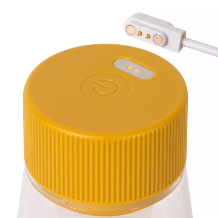 Lampe de table d'extérieur rechargeable moderne jaune, Lorali, 1,2W, 2700K LED, IP44, avec variateur tactile