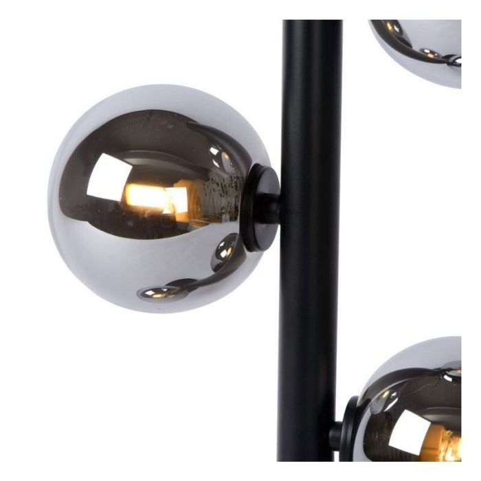 Lampe de table rétro verte, Tycho, avec interrupteur