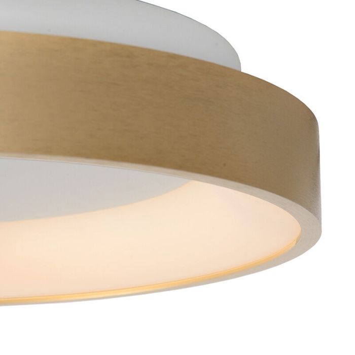 Lampe plafond moderne bleue, Vidal, 20W, 2700K LED