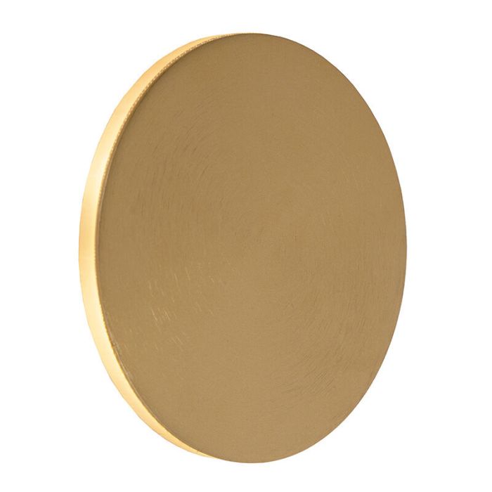 Applique murale moderne dorée, Eklyps Led, 6W, 3000K LED