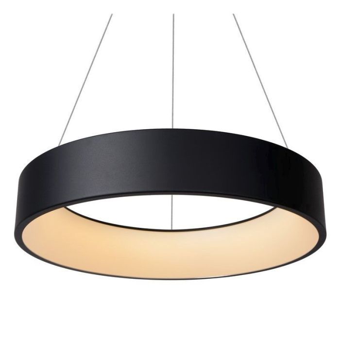 Suspension moderne noire, Talowe, 39W, 3000K LED