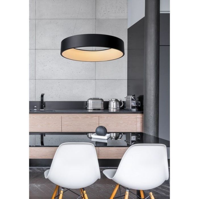 Suspension moderne noire, Talowe, 39W, 3000K LED