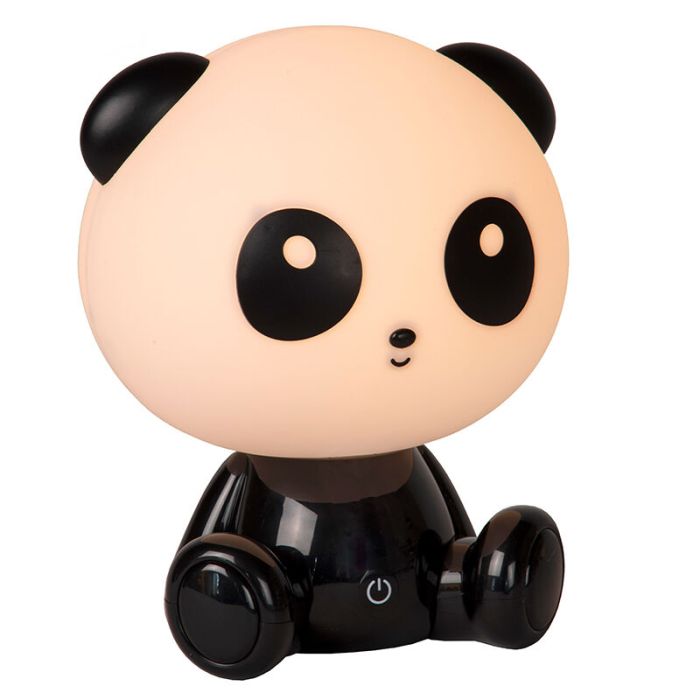 Lampe de table pour enfants noire, Dodo Panda, 3W, 4000K LED
