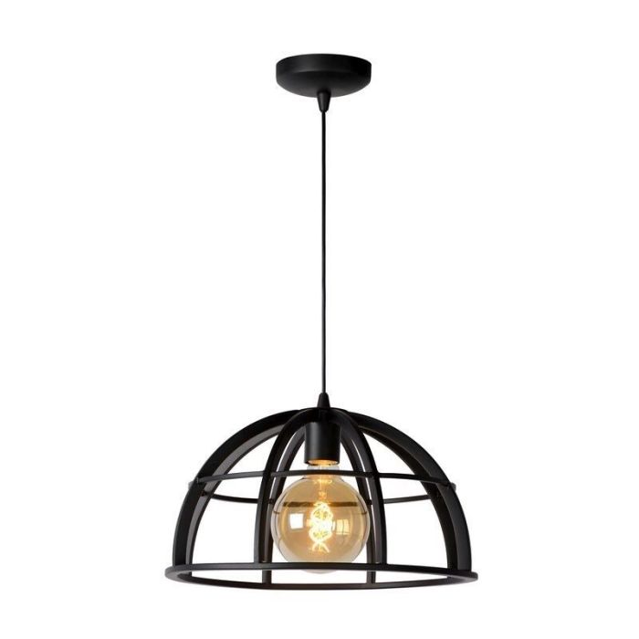 Suspension moderne noire, Dikra