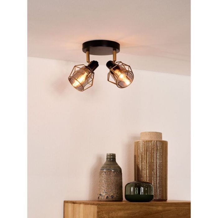 Spot plafond vintage gris, Nila