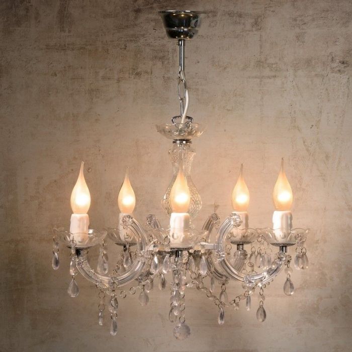 Lustre classique transparent, Arabes