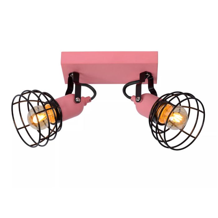 Spot plafond pour enfants moderne rose, Paulien