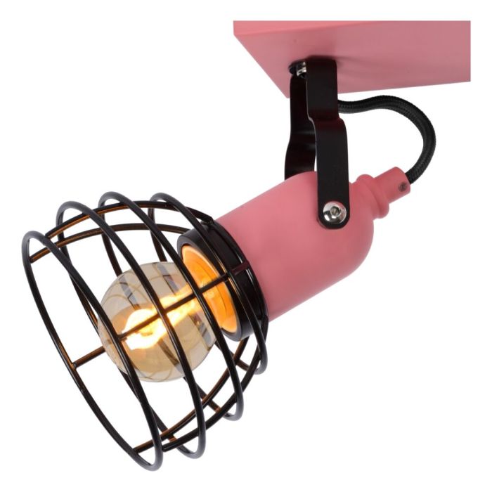 Spot plafond pour enfants moderne rose, Paulien