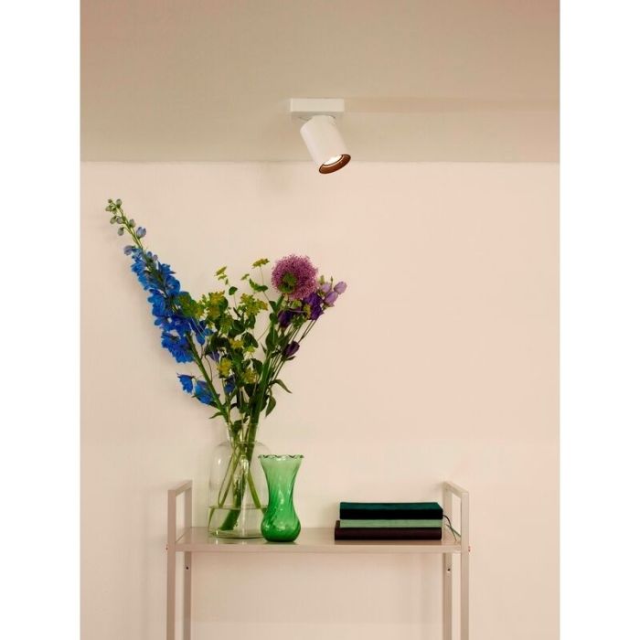 Spot plafond moderne blanc, Nigel
