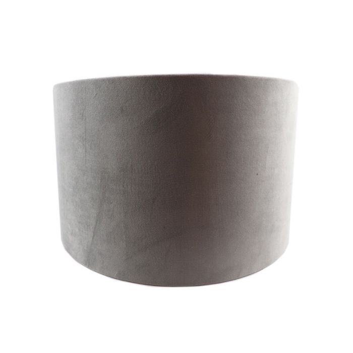 Abat-jour en velours d'or Madelyn, Tissu, moderne
