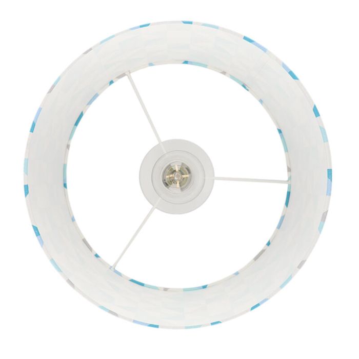 Plafonnier pour enfants bleu moderne, Diamonds