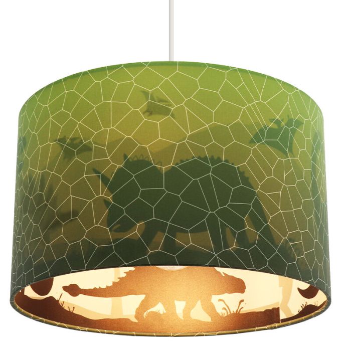 Suspension pour enfants verte moderne, Dino
