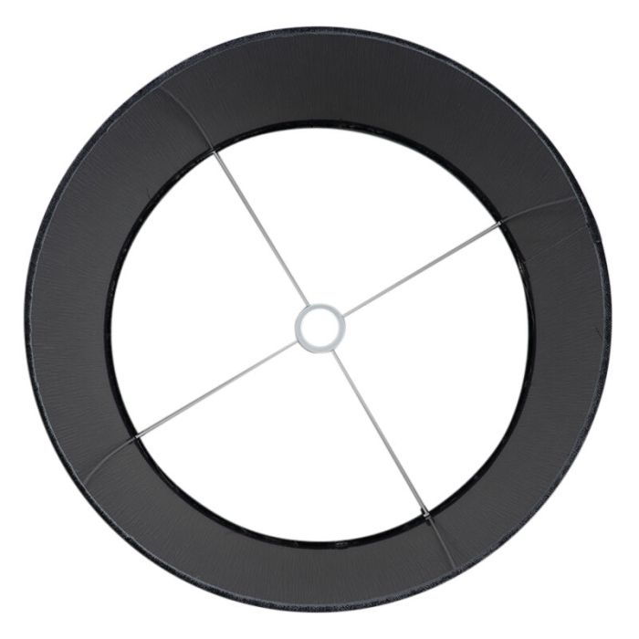 50 cm abat-jour en velours anthracite, Rody