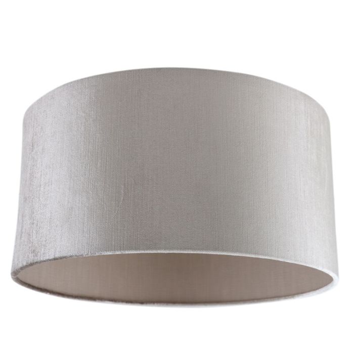 40 cm abat-jour en velours gris, Rody