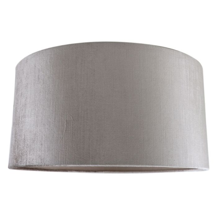 40 cm abat-jour en velours gris, Rody