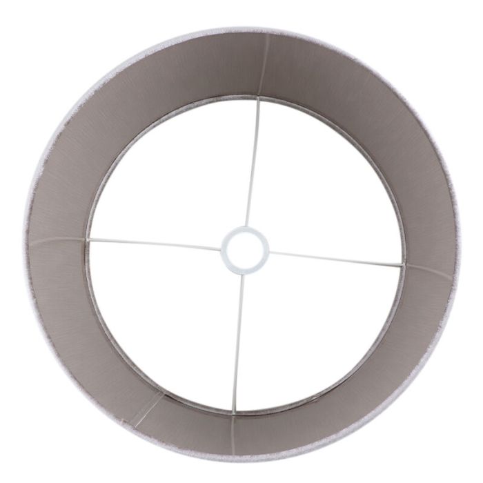 40 cm abat-jour en velours gris, Rody