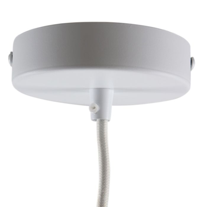 Suspension pour enfants blanche en tissu, Forest life