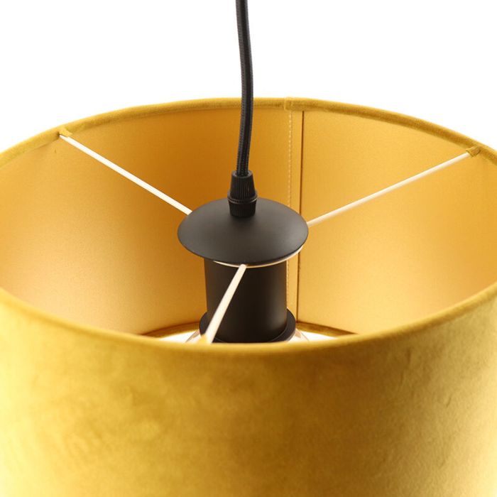 Suspension jaune moderne, Urvin