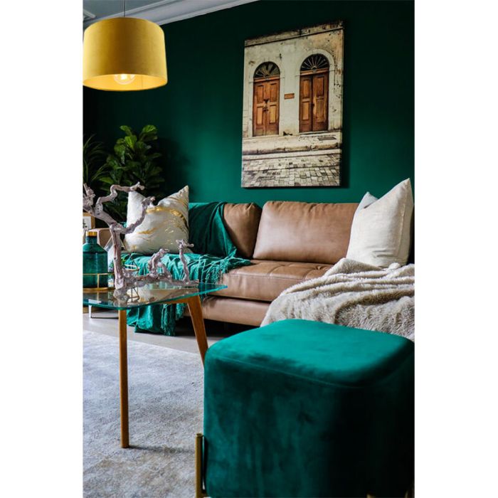 Suspension jaune moderne, Urvin