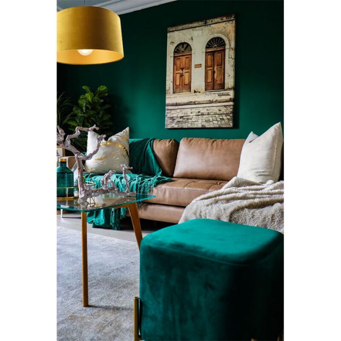 Suspension jaune moderne, Urvin