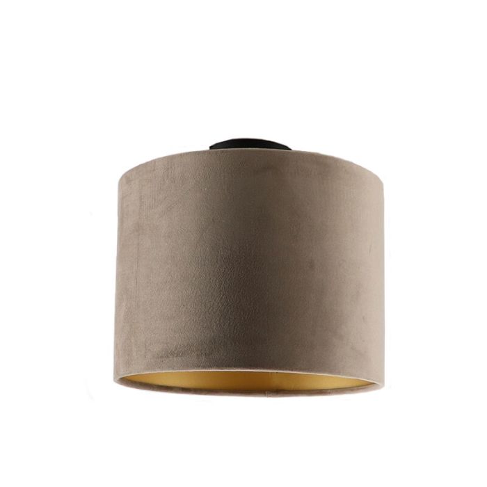 Lampe plafond dorée moderne, Krista