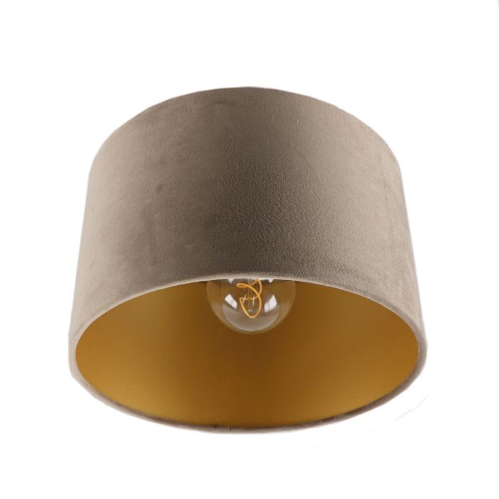 Lampe plafond dorée moderne, Krista