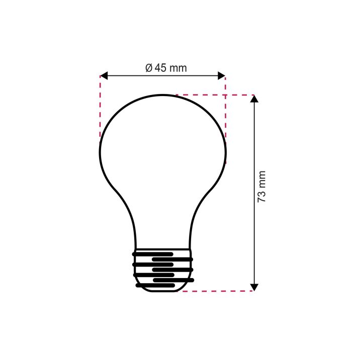 20-pack Horan chaud E27 4w blanc de la lampe de l'ampoule LED