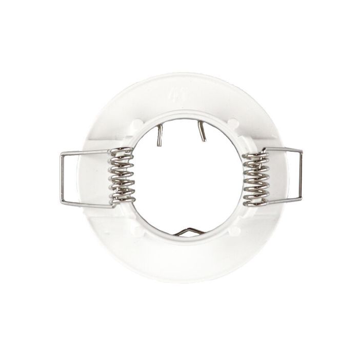 Mini spot encastrable blanc en aluminium, Rosi