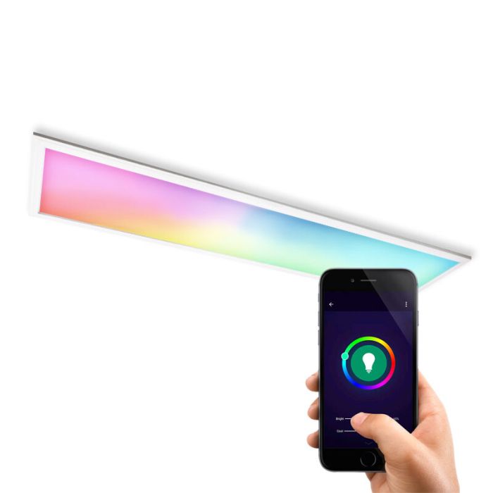 Panneau LED 30x120 cm, 40W, RGBW