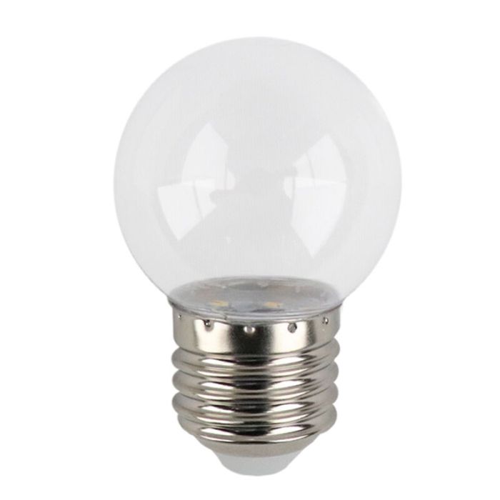 5m guirlande guinguette avec 10 ampoules transparantes