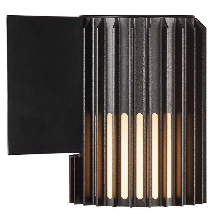 Luminaire extérieur design noir, Aludra, IP54