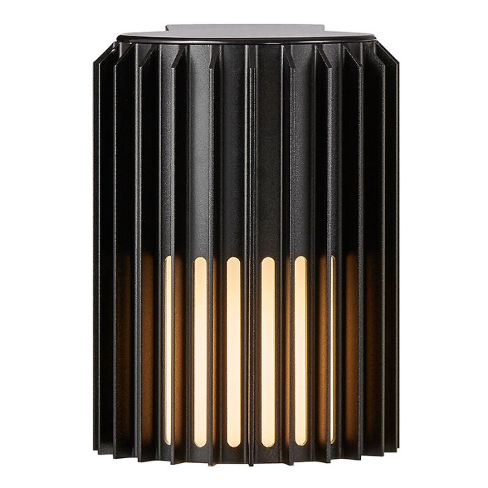 Luminaire extérieur design noir, Aludra, IP54